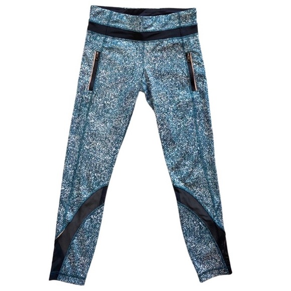 lululemon Inspire Tight II Full-On Luxtreme Pebble Print Size 6 - Picture 3 of 8